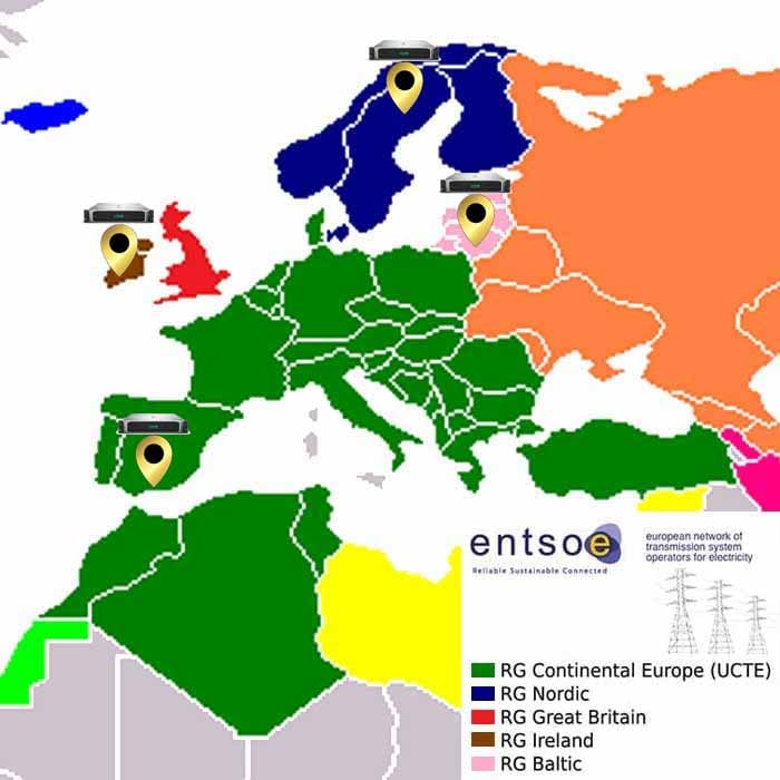 ENTSO-E - Réseau Européen des Gestionnaires de Réseaux de Transport d'Électricité à haute tension